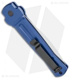 AKC X-treme ACE Automatic Knife Blue (3.6" Satin) 6 AKC X-treme ACE Automatic Knife Blue (3.6" Satin) -Akc Sales Store AKC X treme Ace Auto Blue Satin BHQ 105467 jr side