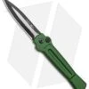 AKC X-treme Ace Automatic Knife Green (3.6" Black Two Tone)