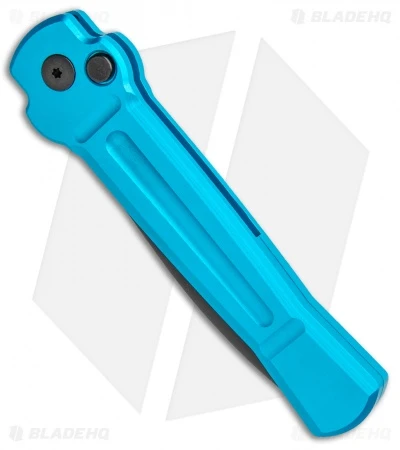 AKC X-treme Ace Automatic Knife Light Blue (3.6" Black) 2 AKC X-treme Ace Automatic Knife Light Blue (3.6" Black) - Image 2