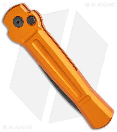 AKC X-treme Ace Automatic Knife Orange Aluminum (3.6" Two Tone) 2 AKC X-treme Ace Automatic Knife Orange Aluminum (3.6" Two Tone) - Image 2