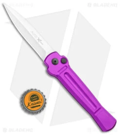 AKC X-treme Ace Automatic Knife Purple (3.6" Satin) -Akc Sales Store AKC X treme Ace Auto Purple Satin BHQ 179205 jr bottlecap