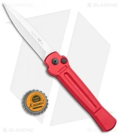 AKC X-treme Ace Automatic Knife Red Aluminum (3.9" Satin) 7 AKC X-treme Ace Automatic Knife Red Aluminum (3.9" Satin) -Akc Sales Store AKC X treme Ace Auto Red Satin BHQ 105468 jr bottlecap