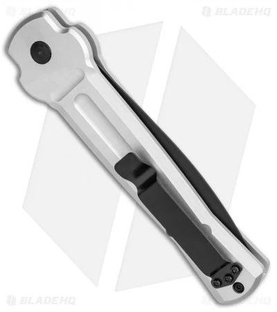 AKC X-treme Ace Automatic Knife Silver Black 1 AKC X-treme Ace Automatic Knife Silver Black