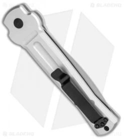 AKC X-treme Ace Automatic Knife Silver (3.6" Satin) -Akc Sales Store AKC X treme Ace Auto Silver Satin BHQ 113920 jr side