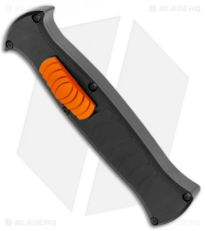 AKC X-treme EVO OTF Automatic Knife Black / Orange Slide (3.5" Black) 2 AKC X-treme EVO OTF Automatic Knife Black / Orange Slide (3.5" Black) - Image 2