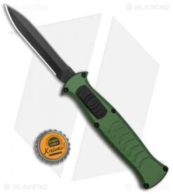 AKC X-treme EVO OTF Automatic Dagger Knife Green (3.5" Black) 7 AKC X-treme EVO OTF Automatic Dagger Knife Green (3.5" Black) -Akc Sales Store AKC X treme EVO OTF Auto Dagger Green Black GX 37364 jr bottlecap