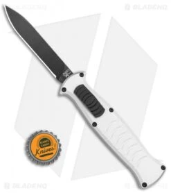 AKC X-treme EVO OTF Automatic Knife Silver (3.5" Black) -Akc Sales Store AKC X treme EVO OTF Auto Silver Black BHQ 114658 jr bottlecap