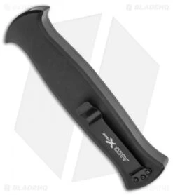 AKC X-treme EVO Dagger OTF Automatic Knife Black W/ Pocket Clip (3.5" Black) -Akc Sales Store AKC X treme EVO OTF Automatic Knife Black 3.5 Satin Dagger BHQ 119723 LS Side