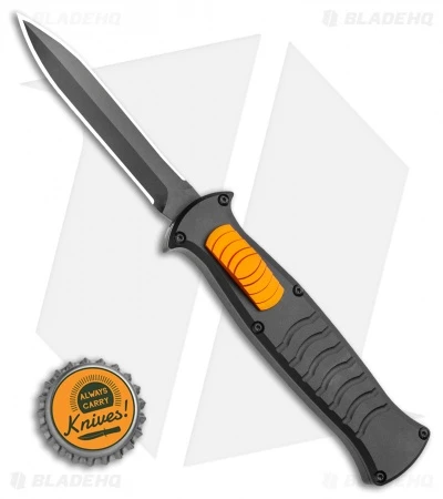 AKC X-treme EVO OTF Automatic Knife Black / Orange Slide (3.5" Black) Dagger 4 AKC X-treme EVO OTF Automatic Knife Black / Orange Slide (3.5" Black) Dagger - Image 4