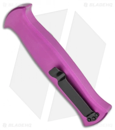 AKC X-treme EVO OTF Automatic Knife Purple (3.5" Black) 3 AKC X-treme EVO OTF Automatic Knife Purple (3.5" Black) - Image 3