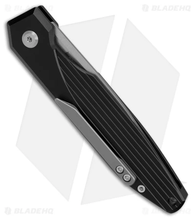 AKC X-treme Dandy Automatic Knife Black Aluminum (3.1" Stonewash) 3 AKC X-treme Dandy Automatic Knife Black Aluminum (3.1" Stonewash) - Image 3