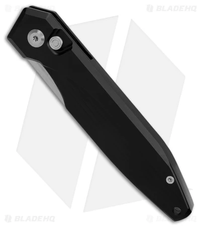 AKC X-treme Dandy Automatic Knife Black Aluminum (3.1" Stonewash) 2 AKC X-treme Dandy Automatic Knife Black Aluminum (3.1" Stonewash) - Image 2