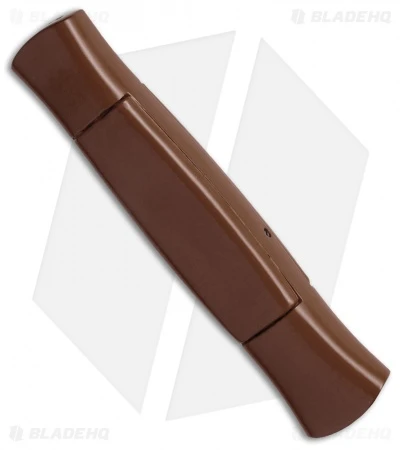 AKC 077 Concord OTF Automatic Knife Brown (3.25" Black Flat) 3 AKC 077 Concord OTF Automatic Knife Brown (3.25" Black Flat) - Image 3