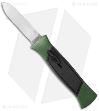 AKC 777 Blackfinger OTF Automatic Knife Green/Black (3.375" Satin Flat) 1 AKC 777 Blackfinger OTF Automatic Knife Green/Black (3.375" Satin Flat)