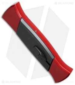 AKC 777 Blackfinger OTF Automatic Knife Red/Black (3.375" Satin Flat) 5 AKC 777 Blackfinger OTF Automatic Knife Red/Black (3.375" Satin Flat) -Akc Sales Store akc 777 red satin flat bottom cm