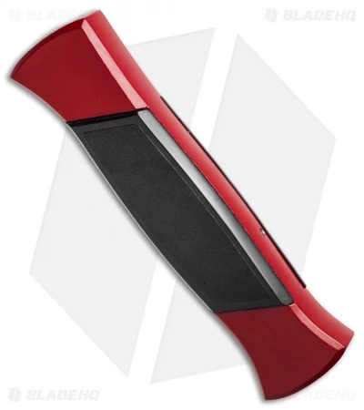 AKC 777 Blackfinger OTF Automatic Knife Red/Black (3.375" Satin Flat) 2 AKC 777 Blackfinger OTF Automatic Knife Red/Black (3.375" Satin Flat) - Image 2