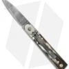 AKC Classic 6" Lever Lock Automatic Italian Knife Brazilian (2.5" Damascus)