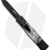 AKC Minion Concord OTF Automatic Knife Snake Skin (2.3" Black Flat Grind)