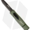 AKC Minion Dagger OTF Automatic Knife NATO Green (2.3" Black)