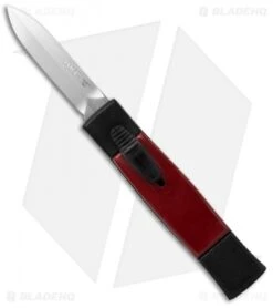 AKC Minion Concord OTF Automatic Knife Black/Red (2.3" Satin Dagger)