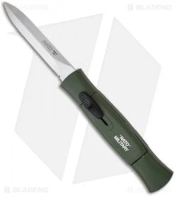 AKC Concord Dagger OTF Automatic Knife NATO Military Green (3.25" Satin)