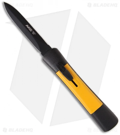 AKC Concord Dagger OTF Automatic Knife Black/Yellow (3.25" Black) 1 AKC Concord Dagger OTF Automatic Knife Black/Yellow (3.25" Black)