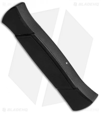 AKC 777 Blackfinger OTF Automatic Knife Black (3.375" Black Flat) 2 AKC 777 Blackfinger OTF Automatic Knife Black (3.375" Black Flat) - Image 2