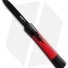 AKC Concord OTF Automatic Knife Black/Red (3.25" Black Flat)