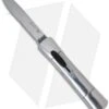 AKC Concord OTF Automatic Knife Silver (3.25" Stonewash Serr)